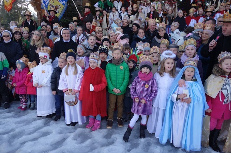 Z widokiem na ośnieżone Tatry 