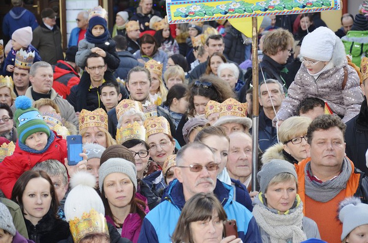 7. Orszak Trzech Króli na Rynku w Bielsku-Białej - 2018