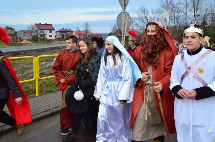 Orszak Trzech Króli w parafii Potok Stany