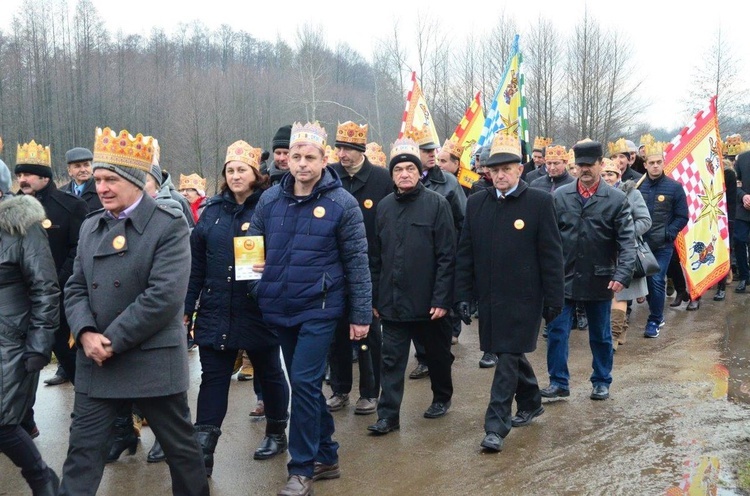 Orszak Trzech Króli w parafii Potok Stany