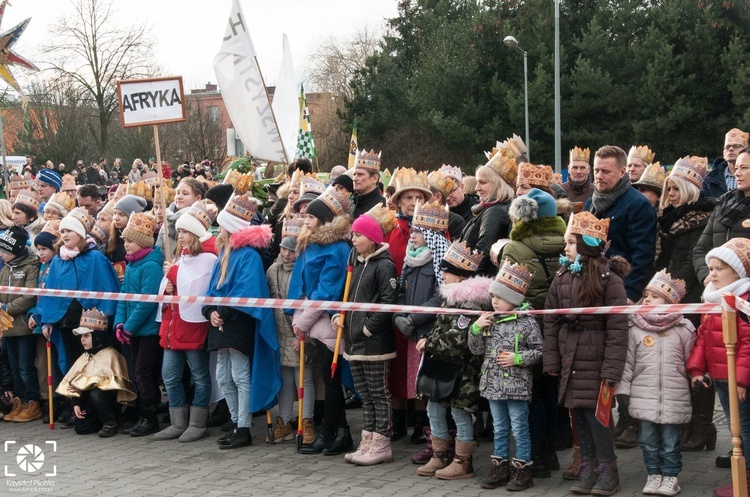 Orszak Trzech Króli w Brzegu Dolnym