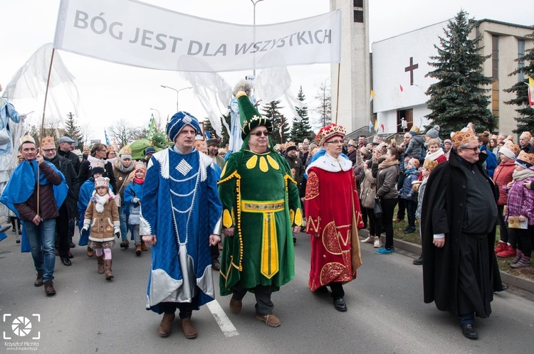 Orszak Trzech Króli w Brzegu Dolnym