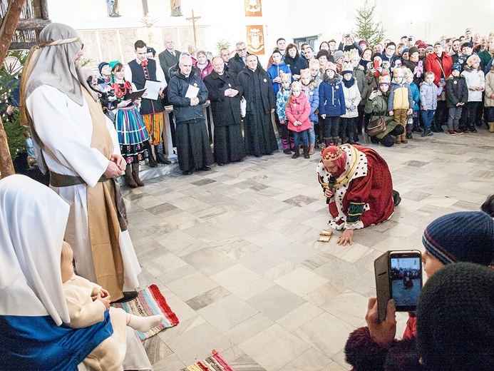 Pokłon mędrców w Mińsku Mazowieckim