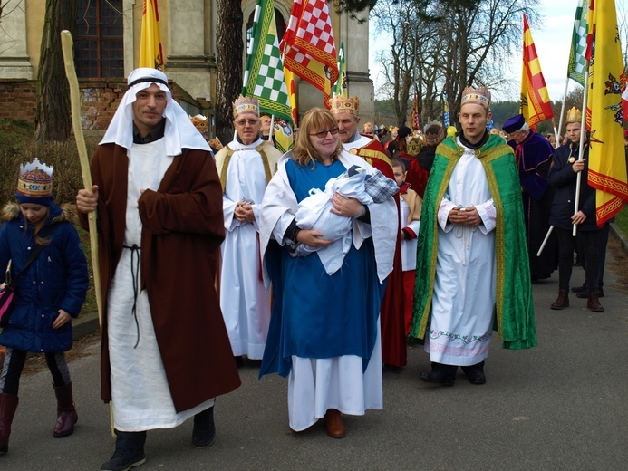 Orszak Trzech Króli w Lubiążu