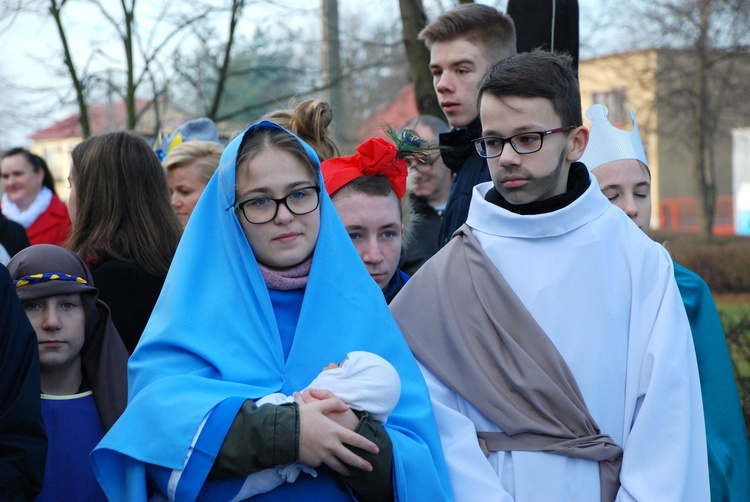 Gąbin. Orszak Trzech Króli