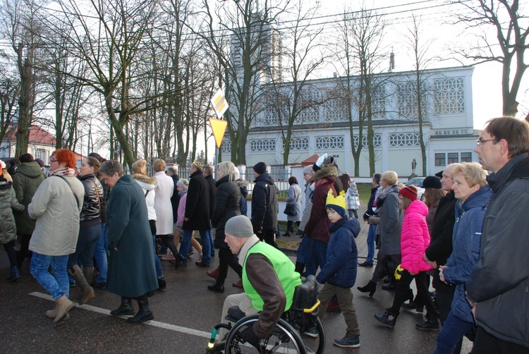 Gąbin. Orszak Trzech Króli