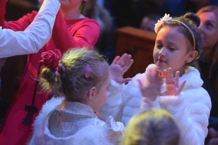 Koncert kolęd Diakonii Effatha w Strzegomiu.