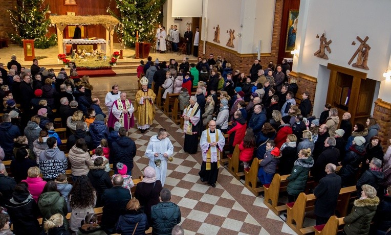 Poświęcenia organów dokonał bp Roman Marcinkowski