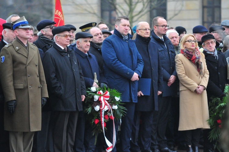 Uroczystości odsłonięcia pomnika Nieznanego Żołnierza w Lublinie