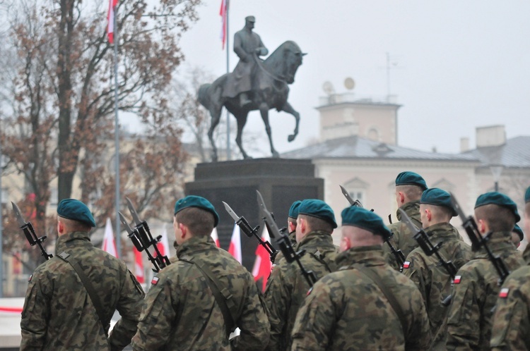 Uroczystości odsłonięcia pomnika Nieznanego Żołnierza w Lublinie