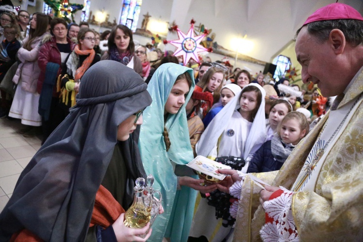 Kolędnicy misyjni w Tylmanowej