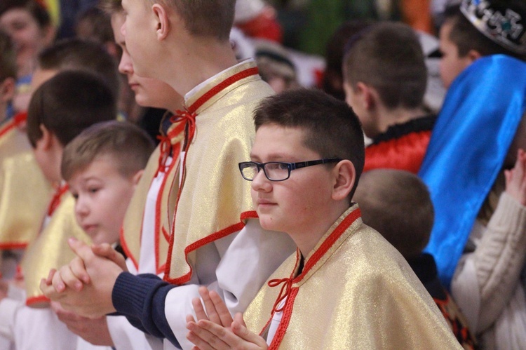 Kolędnicy misyjni w Tylmanowej