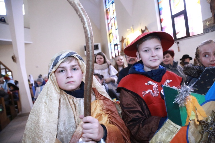 Kolędnicy misyjni w Tylmanowej