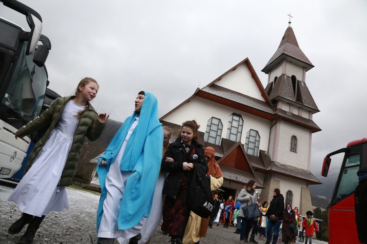 Kolędnicy misyjni w Tylmanowej