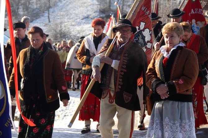 Opłatek górali w Ochotnicy Górnej