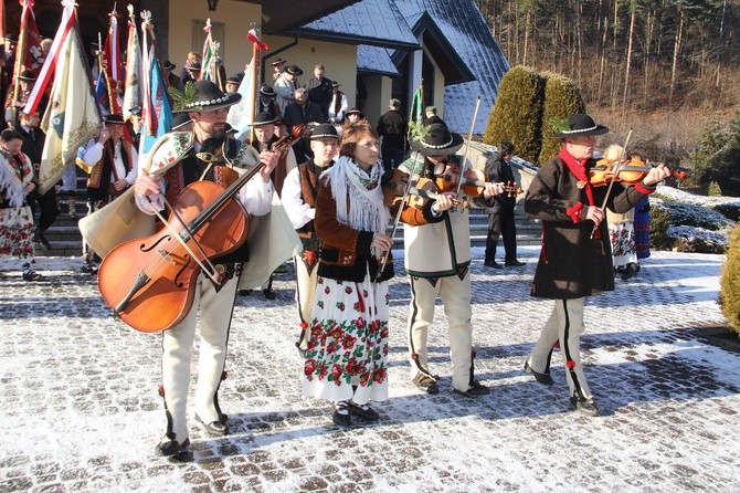 Opłatek górali w Ochotnicy Górnej