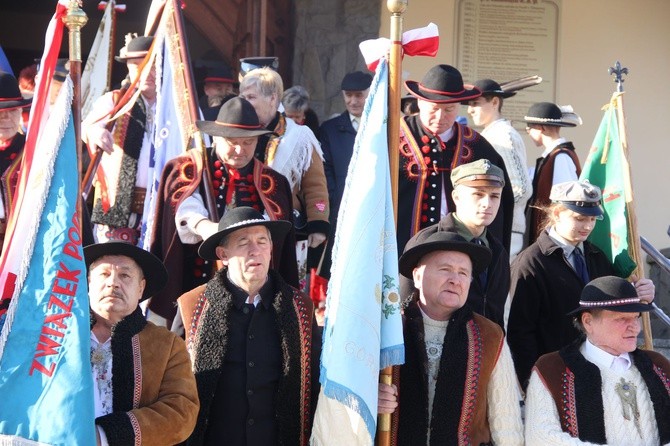 Opłatek górali w Ochotnicy Górnej