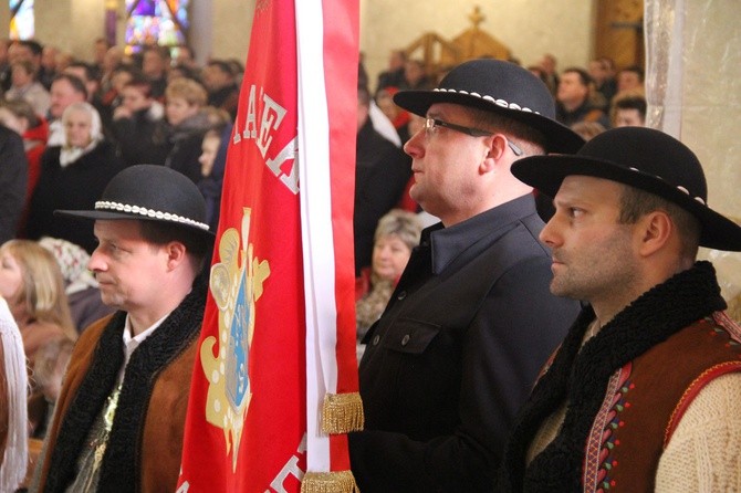 Opłatek górali w Ochotnicy Górnej