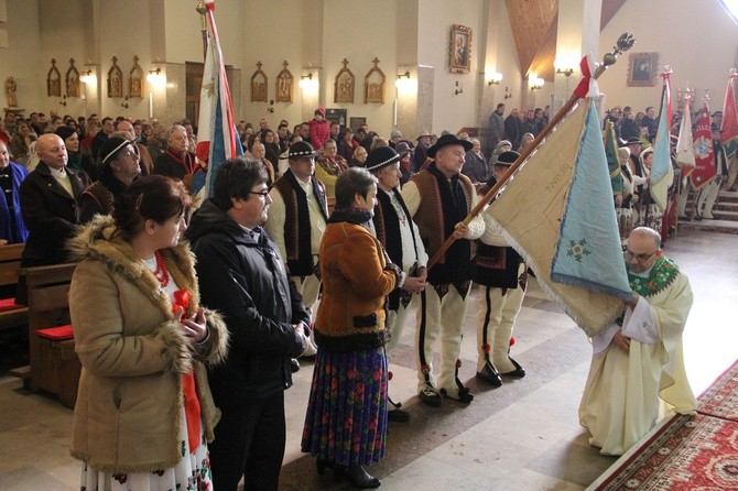 Opłatek górali w Ochotnicy Górnej