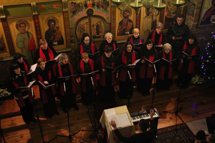 Koncert kolęd w prawosławnej parafii w Gorzowie Wlkp.