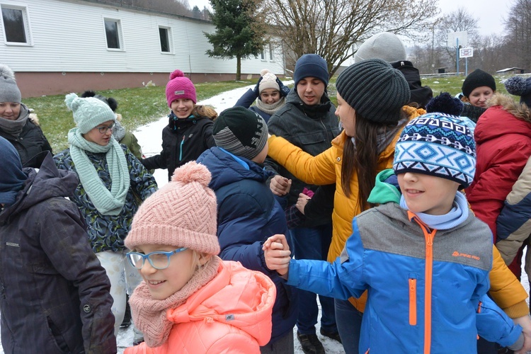 Zimowy obóz Skautów Króla