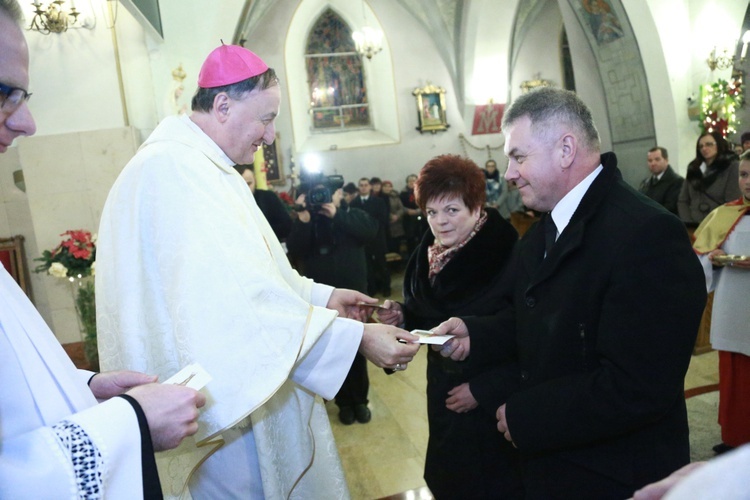 Poświęcenie organów w Lubczy