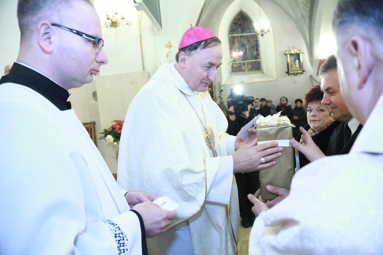 Poświęcenie organów w Lubczy