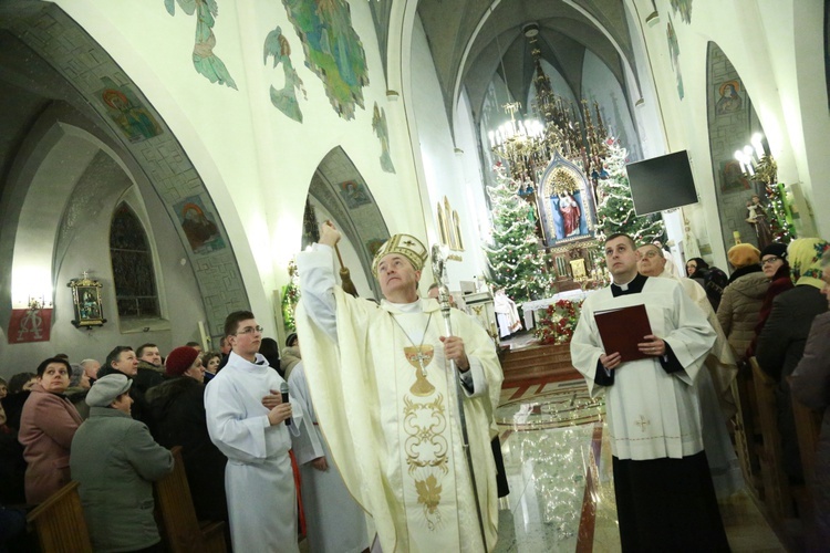 Poświęcenie organów w Lubczy