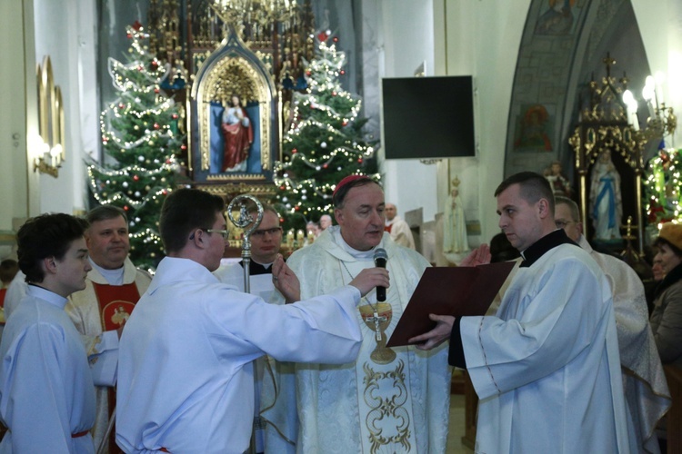 Poświęcenie organów w Lubczy