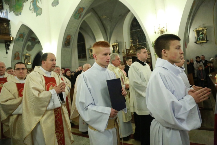 Poświęcenie organów w Lubczy