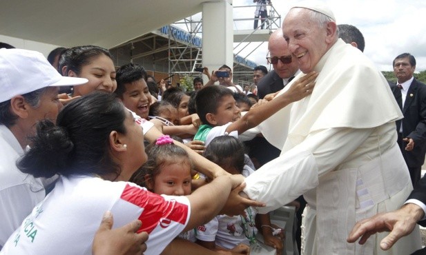 Papież Franciszek zakończył wizytę w Peru i wraca do Rzymu