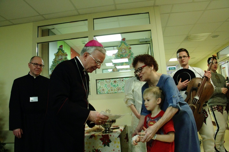 Kolęda abp. Marka Jędraszewskiego w USD w Prokocimiu