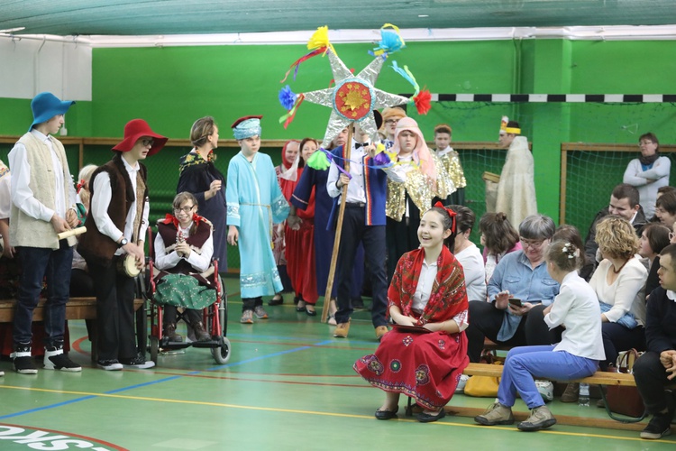 Integracyjne jasełka dla hospicjum w Zespole Szkół Specjalnych w Wapienicy - 2018