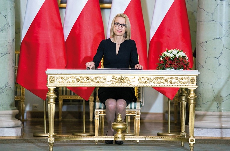 Teresa Czerwińska, nowa minister finansów. – Była bardzo pracowita, miała głowę do matematyki – mówi o niej szkolna koleżanka z Łotwy.