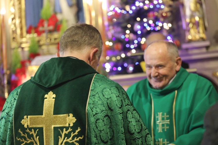 Poświęcenie sztandaru Rycerzy Kolumba w Gilowicach