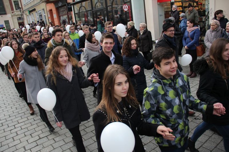 Polonez na zielonogórskiej starówce