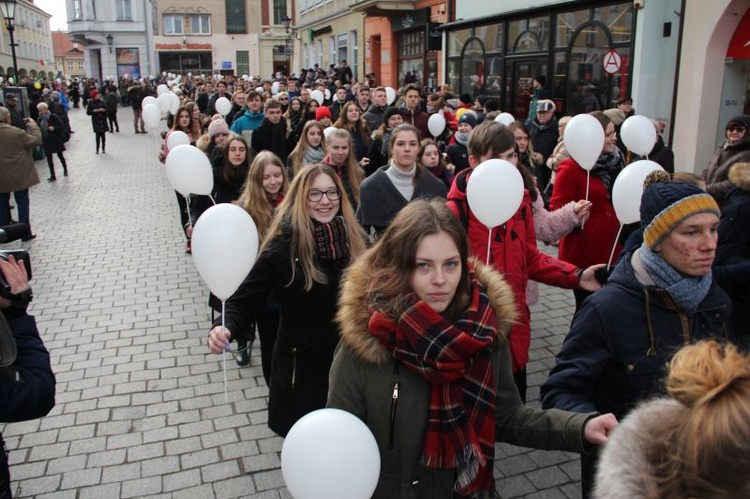 Polonez na zielonogórskiej starówce