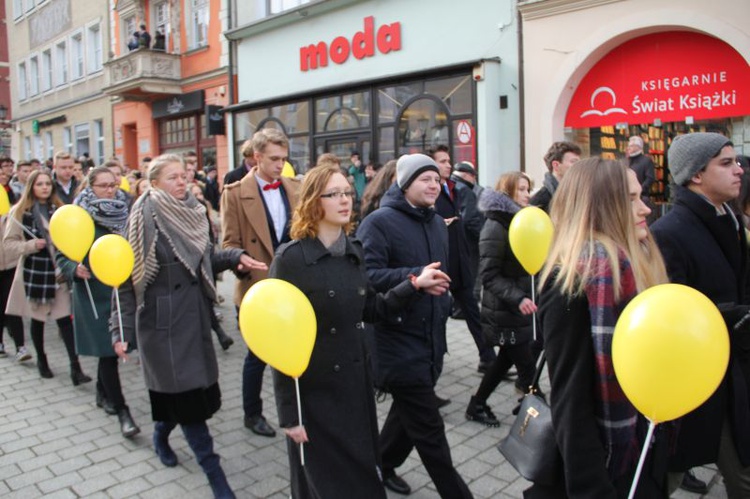 Polonez na zielonogórskiej starówce