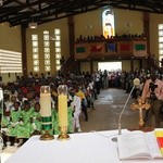 Konsekracja kościoła w Bagandou