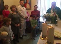 Mszy św. w szpitalu przewodniczył ks. Bogumił Karp