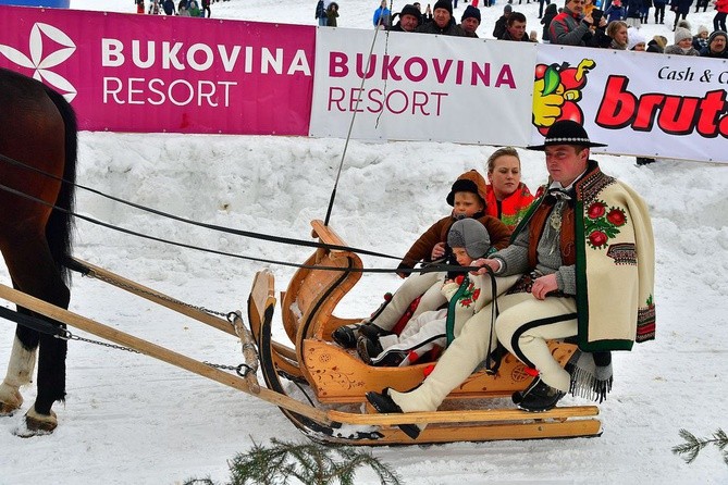 Góralskie wyścigi na śniegu