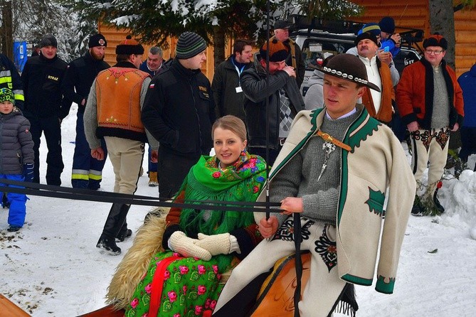 Góralskie wyścigi na śniegu