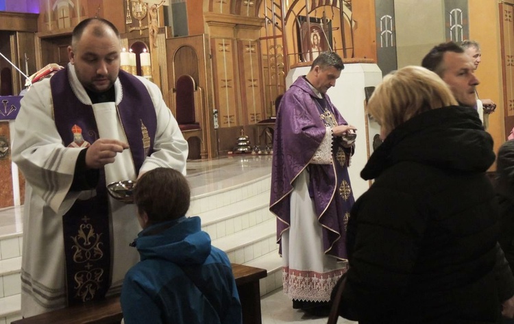 Środa Popielcowa w katedrze św. Mikołaja w Bielsku-Białej