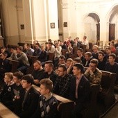 Ministranci mieli okazję zobaczyć jak wygląda seminaryjne życie