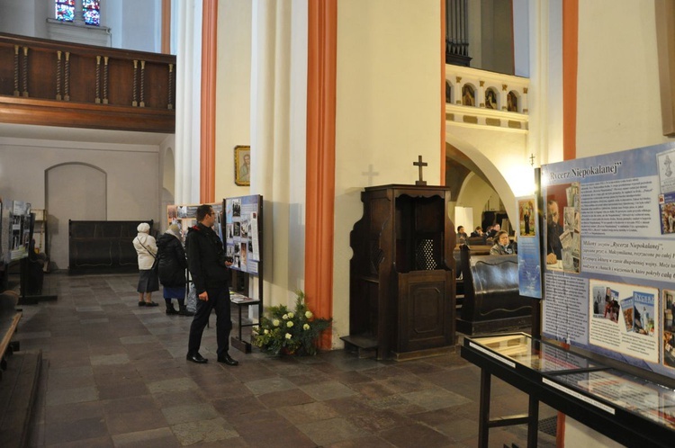 Wystawa o św. Maksymilianie Kolbem