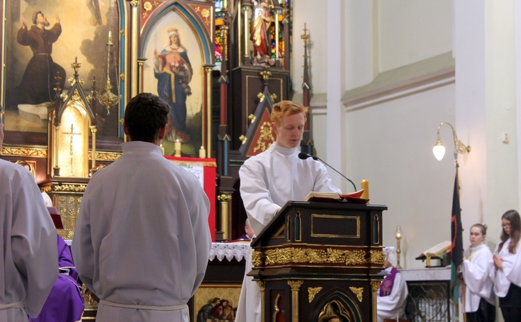 Podziękowanie bp. Andrzejowi Iwaneckiemu 