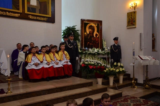 Powitanie ikony w parafii św. Józefa Oblubieńca NMP