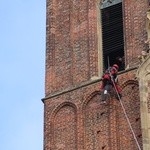 Ćwiczenia służb ratowniczych na Ostrowie Tumskim