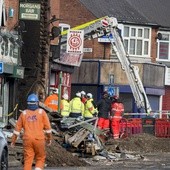 Trzy osoby aresztowane w związku z eksplozją w Leicester