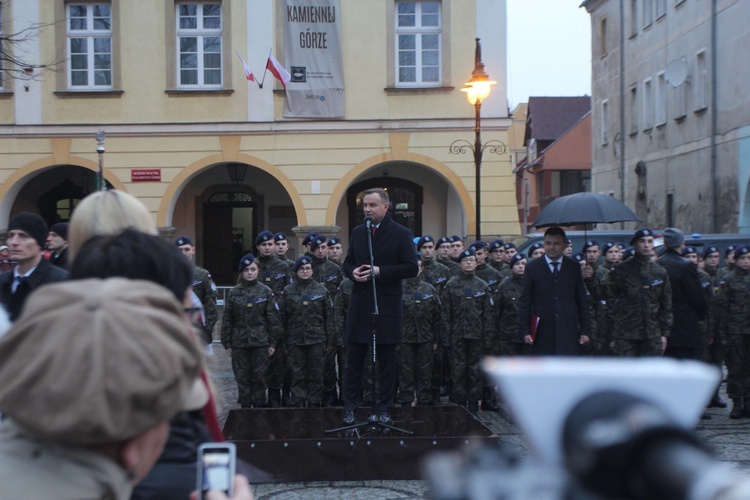 Andrzej Duda w Kamiennej Górze